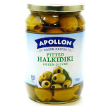 Оливки крупные без косточки сорт Халкидики APOLLON 720gr
