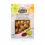Оливки и маслины Каламата с/к, с оливковым маслом, DELPHI 250г