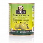 Оливки с косточкой в рассоле DELPHI Super Mammouth 91-100 820г