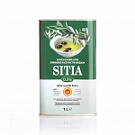 Оливковое масло extra virgin 0,3% SITIA P.D.O. 1л. Жесть